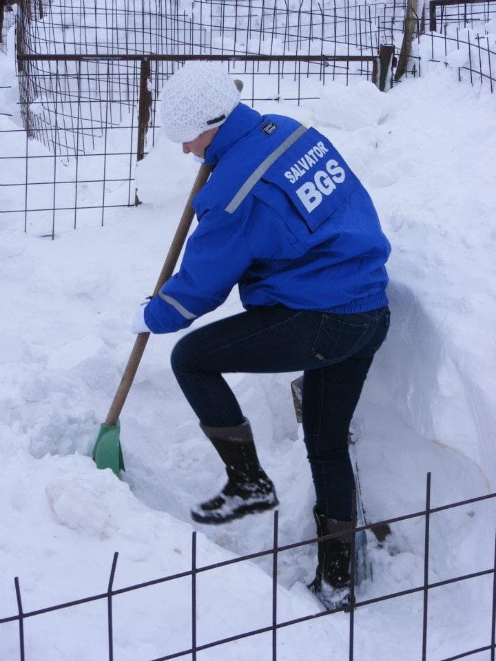 Intervenție BGS iarnă